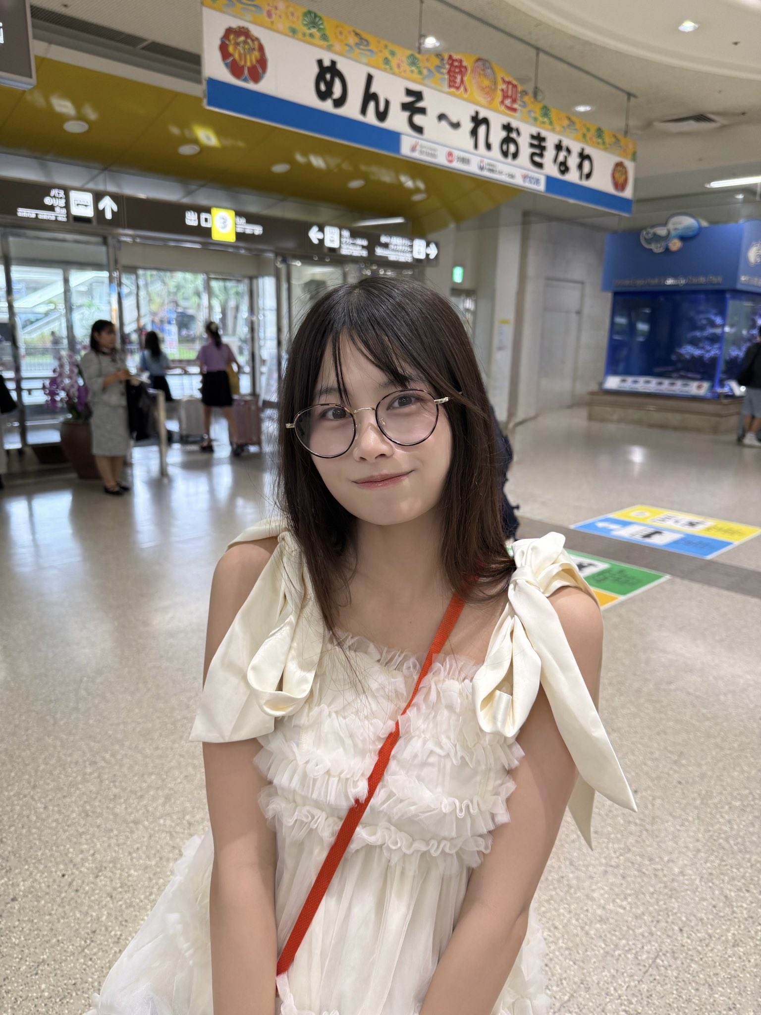 山﨑悠楓の私服ソロ写真