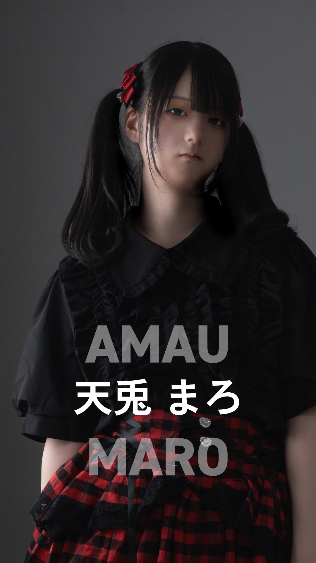 ADELFA 天兎まろ 赤黒衣装アーティスト写真