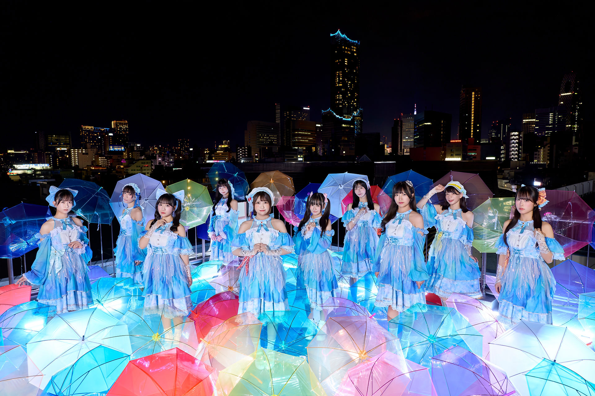 点染テンセイ少女。現10人の2026年夏衣装集合写真